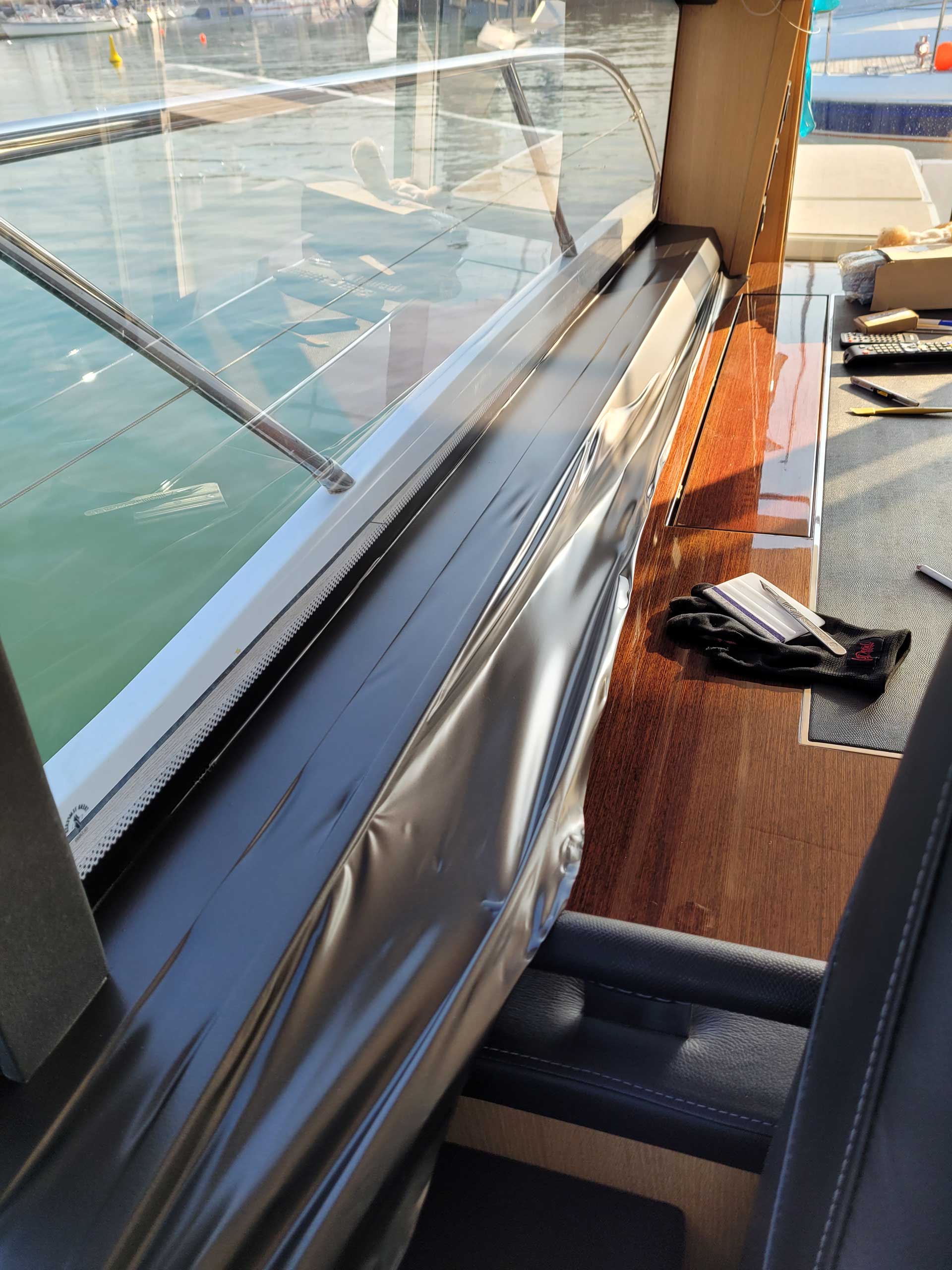 Luxury Yacht Interior wrapping