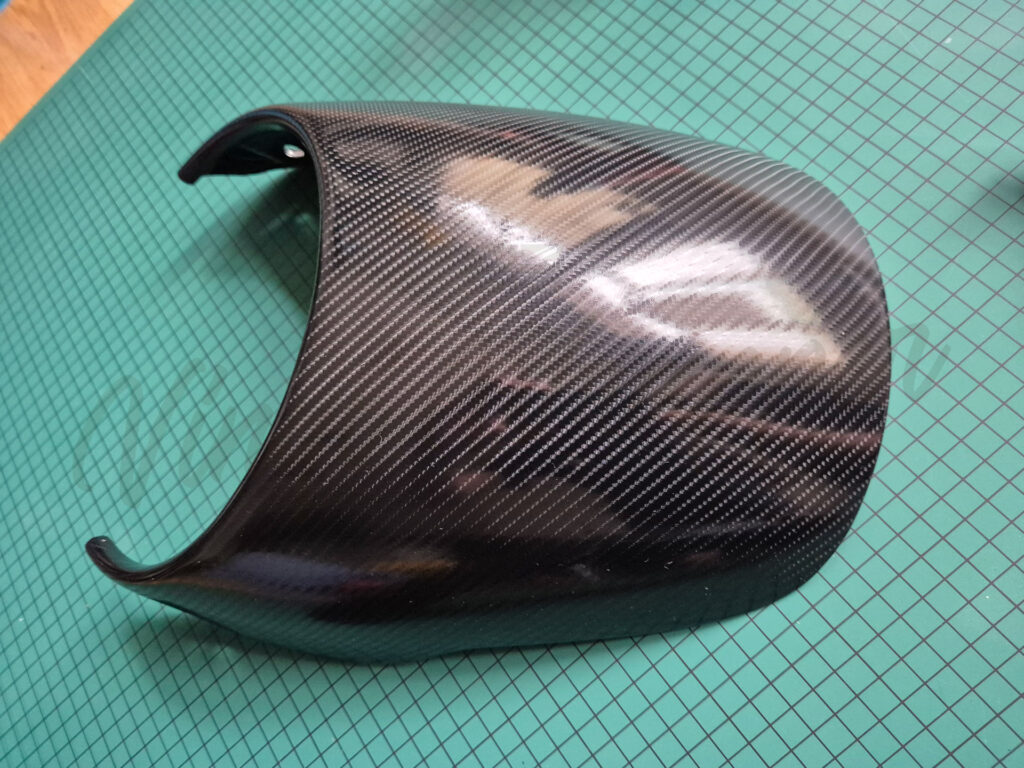 motorcycle carbon effect wrap